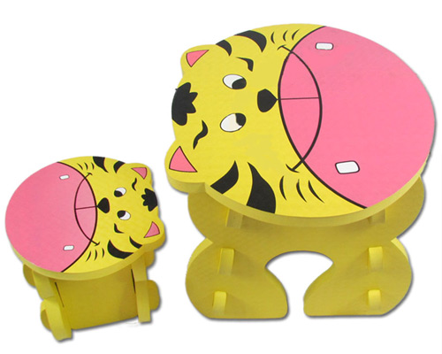 HZ-T1004，Tiger EVA table,EVA stool