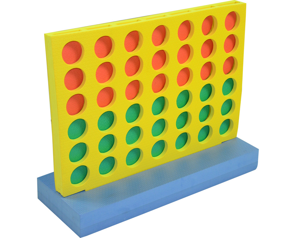 HZ-G1001，Eco-friendly EVA foam safe giant connect four game