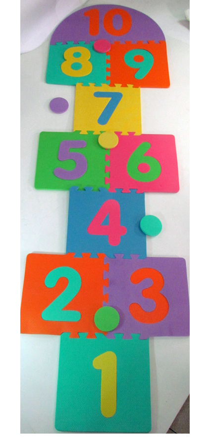 EVA foam hop scotch mats