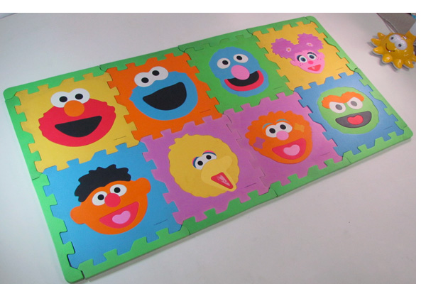 HZ-M1012，Kid’s cartoon EVA foam mats