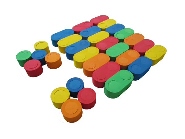 EVA foam motorcycle building block