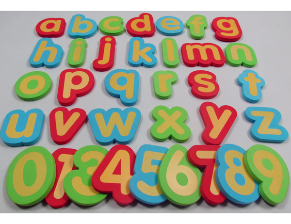 Kids bath toys EVA education letters