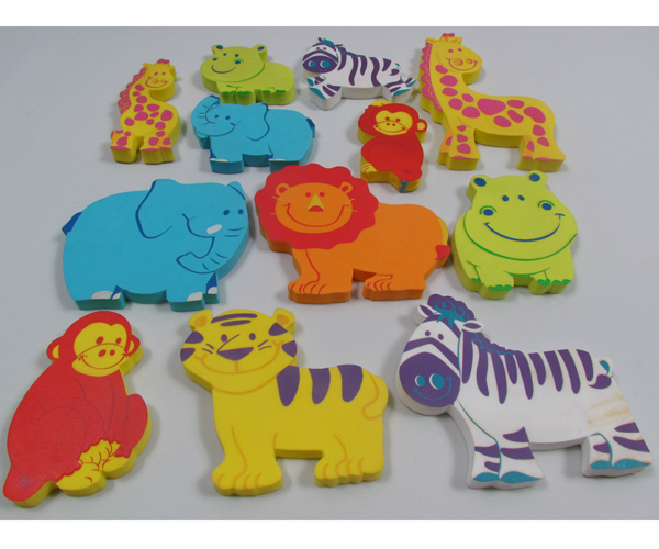 Bath toys EVA animal piece