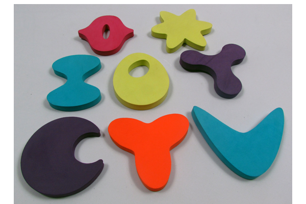 Bath toys letter