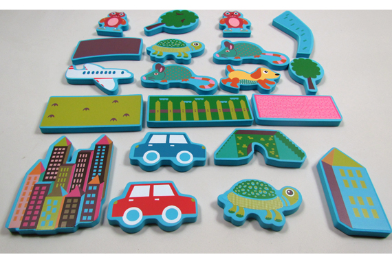 Kids education bath toys