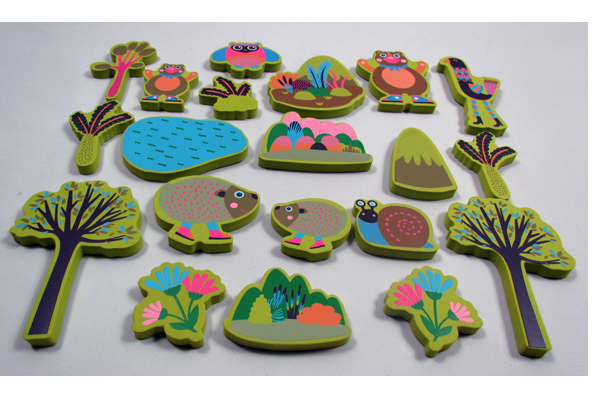 Kid’s city item bath toys