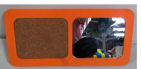 EVA foam mirror and write board