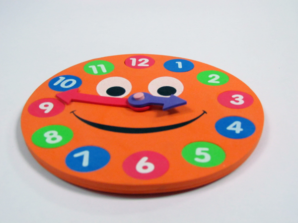 HZ-B1004,EVA foam clock puzzles