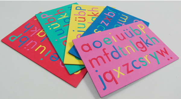 Rubber magnet EVA letter puzzles