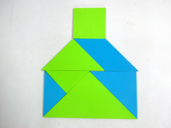 HZ-B1011,EVA tangram puzzle