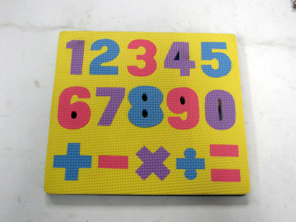 EVA foam letter puzzles