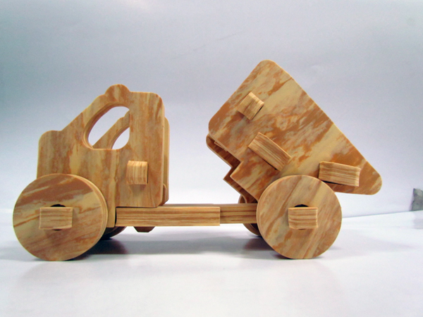 Wood grain EVA puzzles