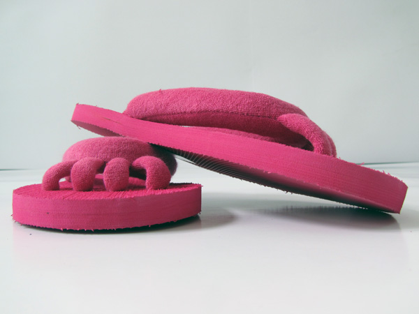 HZ-S2004，EVA ball wool slippers